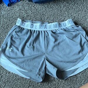 Under Armour Women's Athletic Gray Shorts